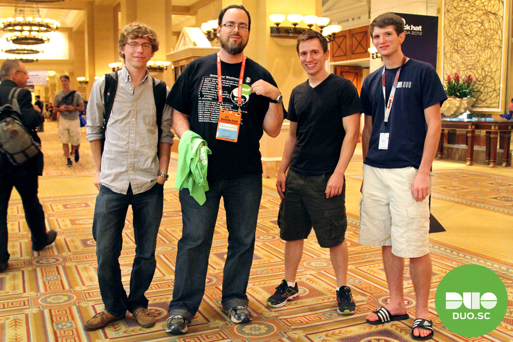 Duo Security at defcon 21 2013 Las vegas